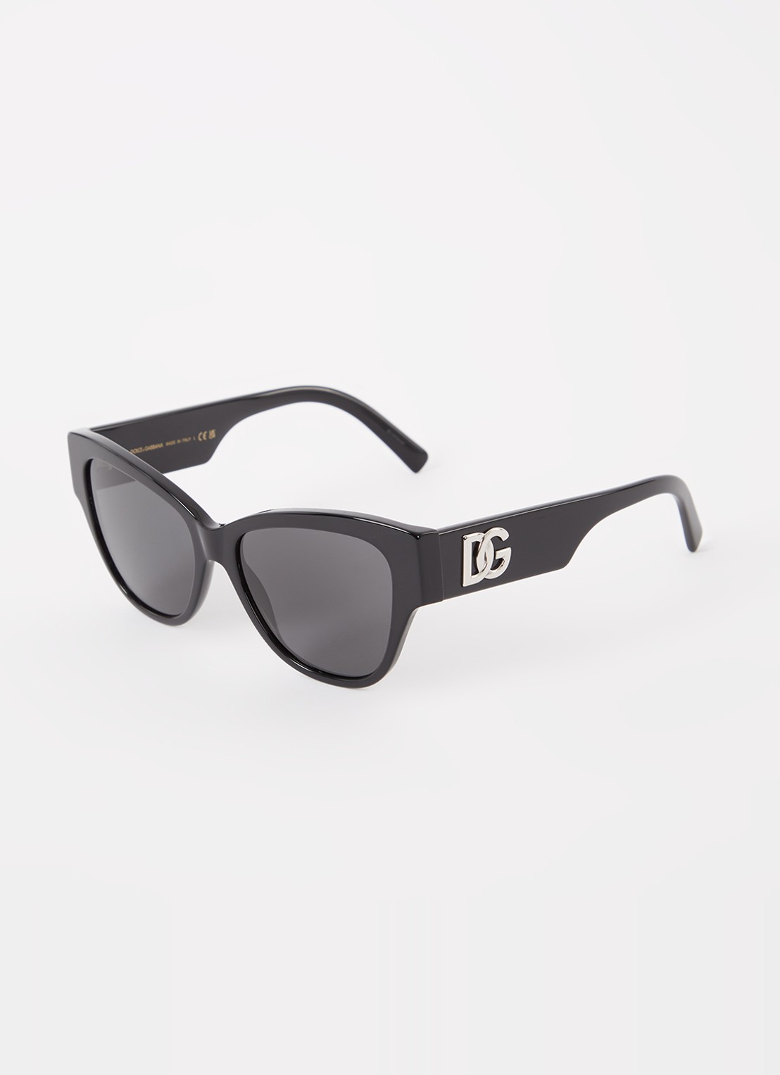 Dolce & Gabbana Butterfly zonnebril DG4449  - voorkant zwart