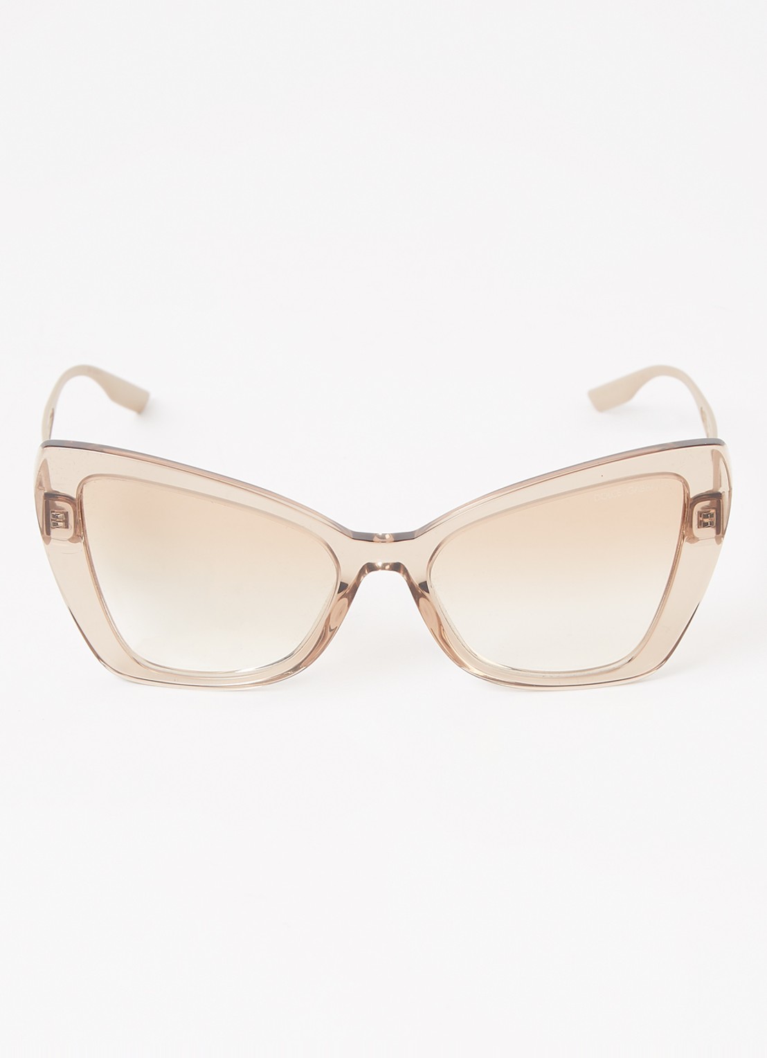 Dolce & Gabbana Butterfly zonnebril DG4489  - detail 2 camel