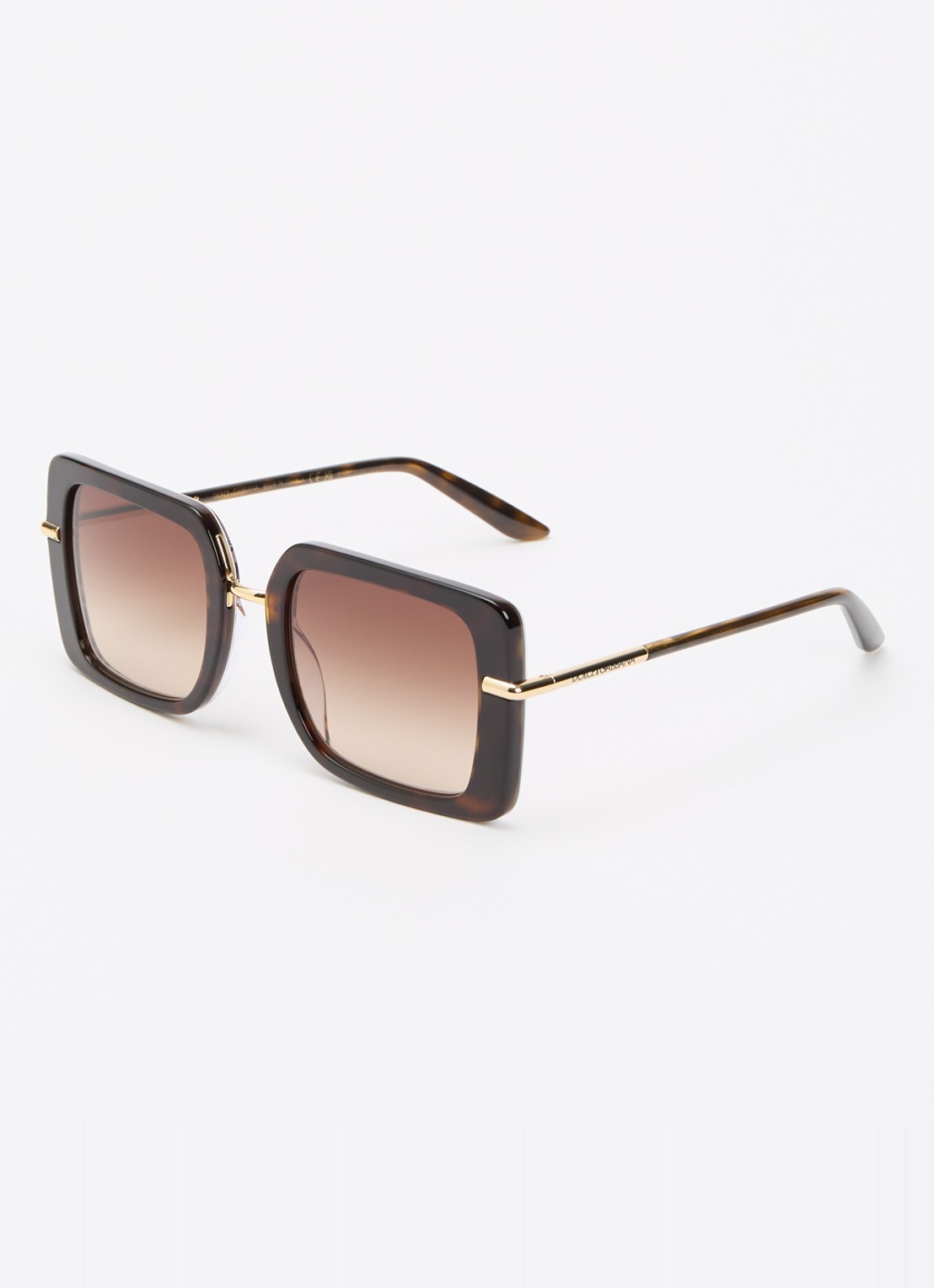 Dolce & Gabbana Butterfly zonnebril DG4491 - voorkant bruin