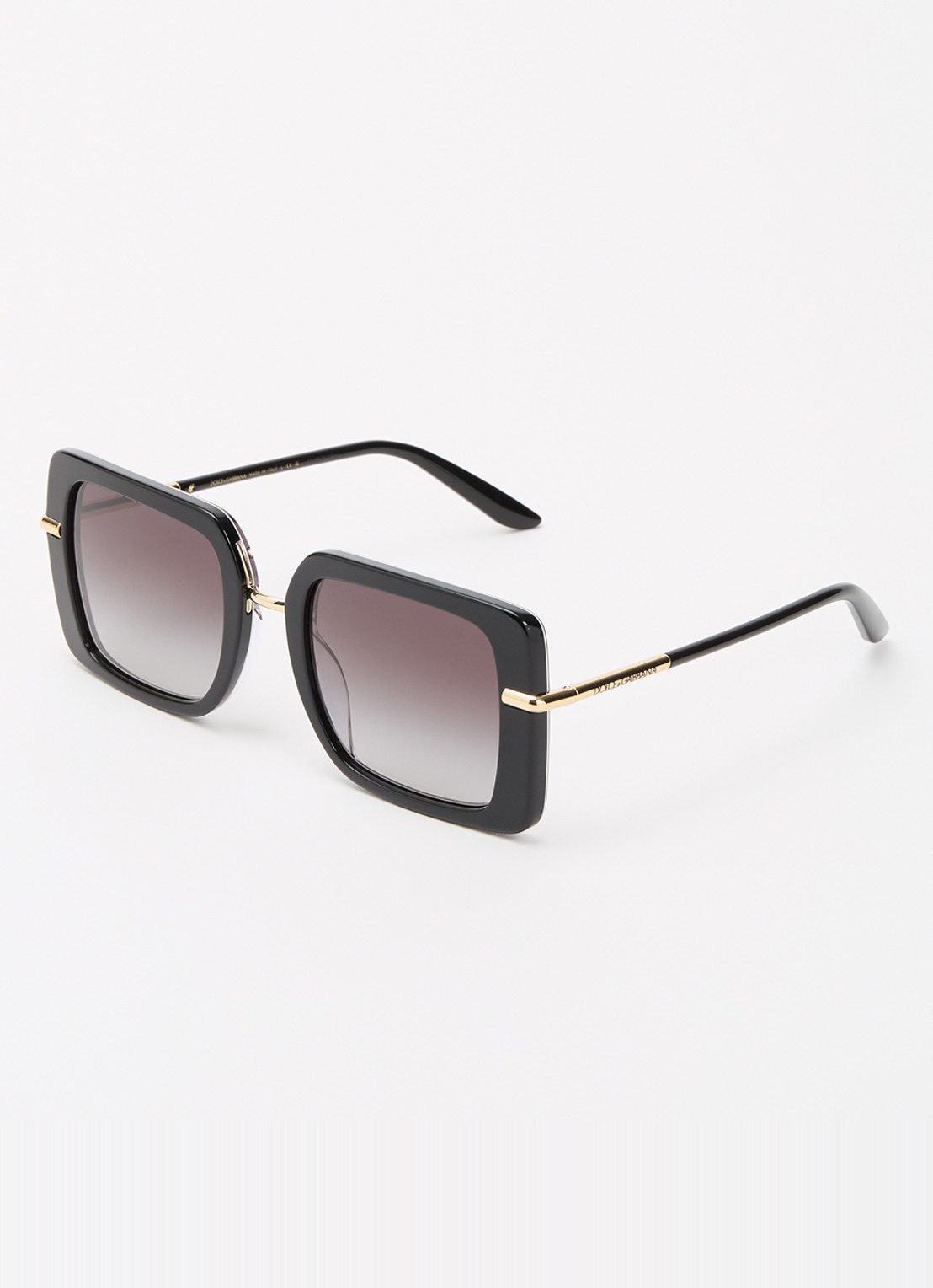 Dolce & Gabbana Butterfly zonnebril DG4491 - voorkant 4 zwart