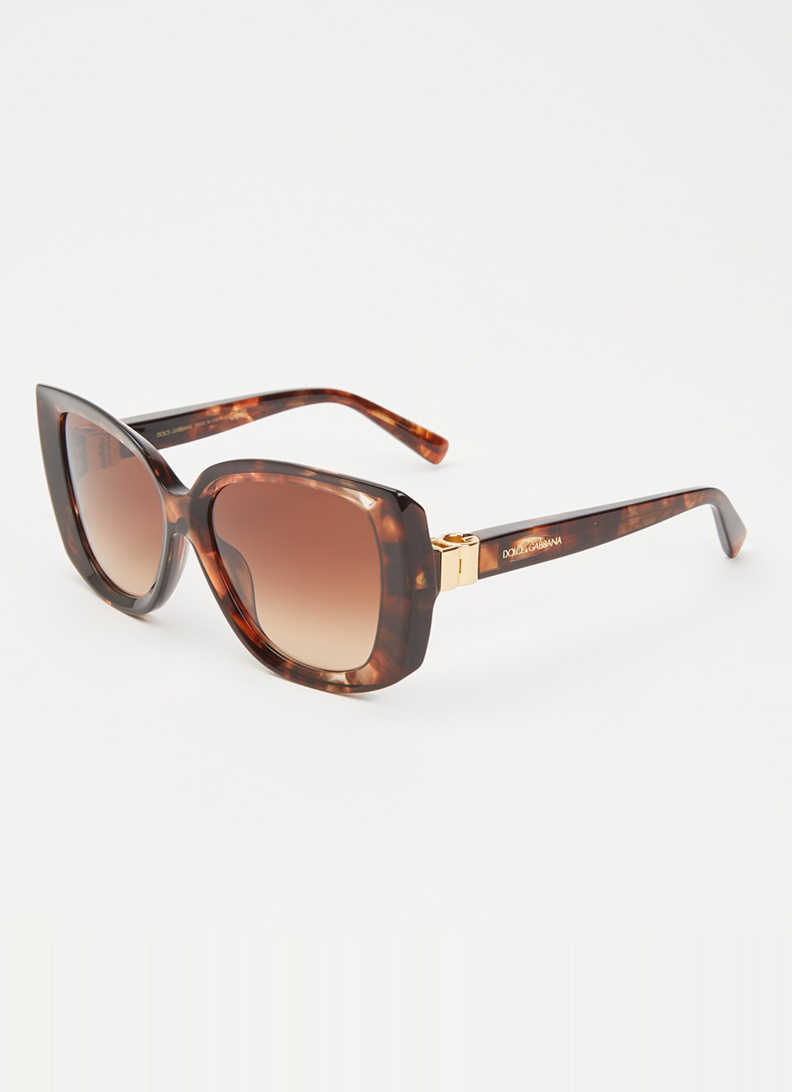 Dolce & Gabbana Butterfly zonnebril DG4495 - voorkant 4 bruin