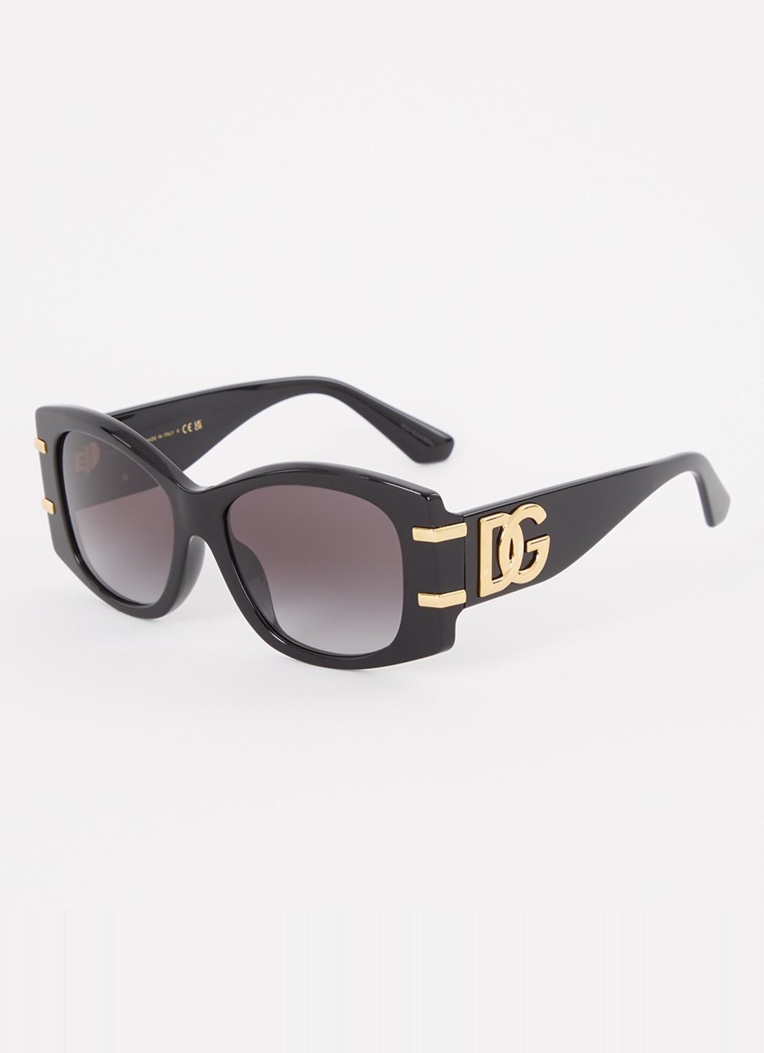 Dolce & Gabbana Butterfly zonnebril DG4501 - voorkant 4 zwart