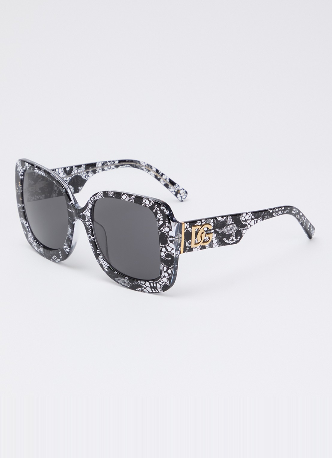 Dolce & Gabbana Butterfly zonnebril DG4513 - voorkant zwart