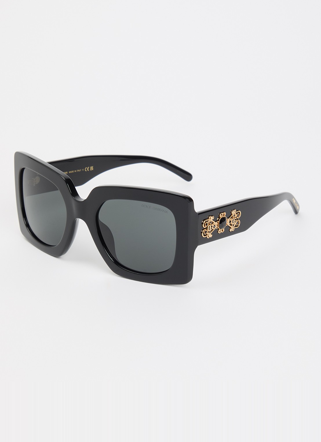 Dolce & Gabbana Butterfly zonnebril DG4525B - voorkant zwart