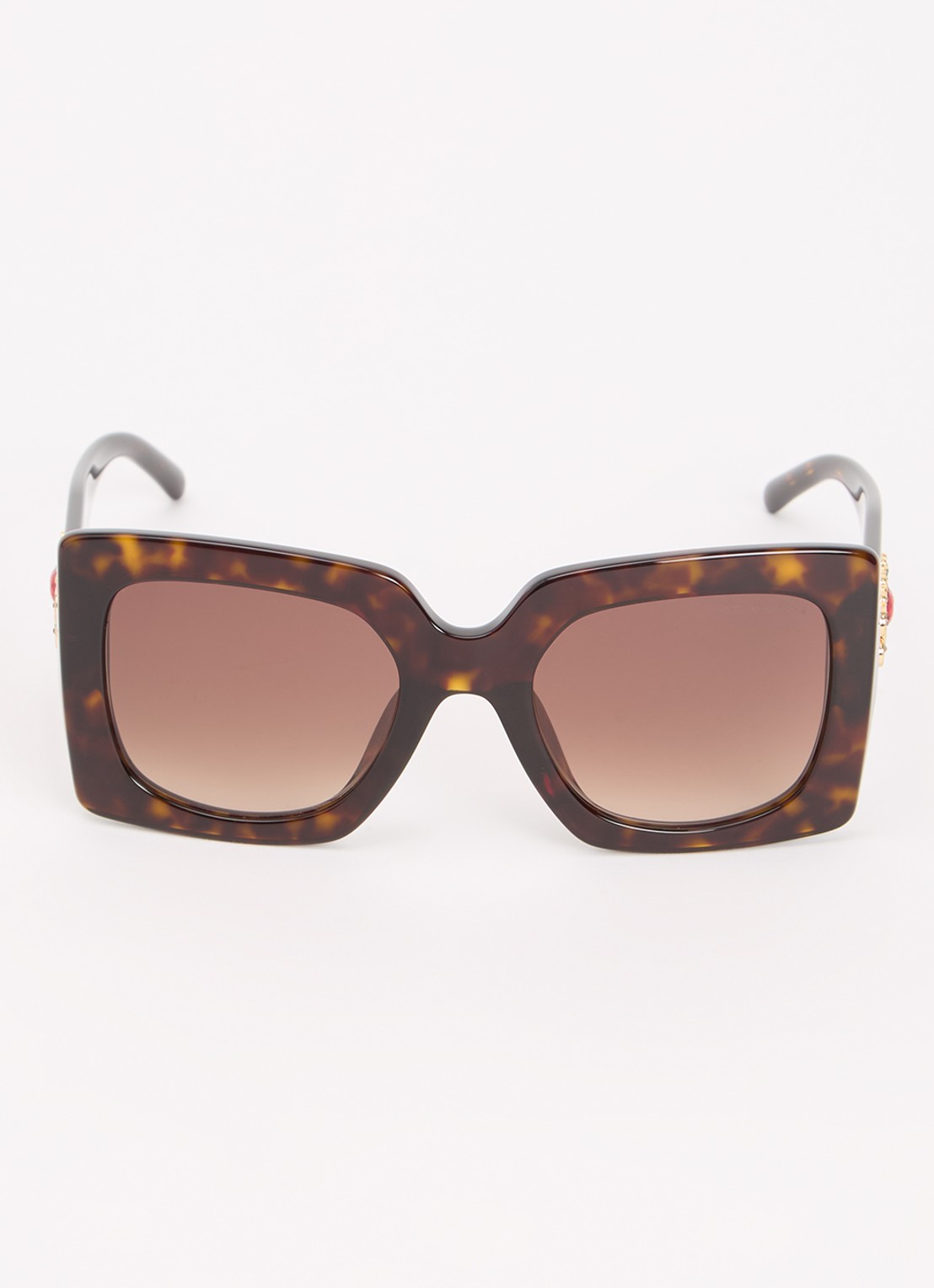 Dolce & Gabbana Butterfly zonnebril DG4525B - detail bruin