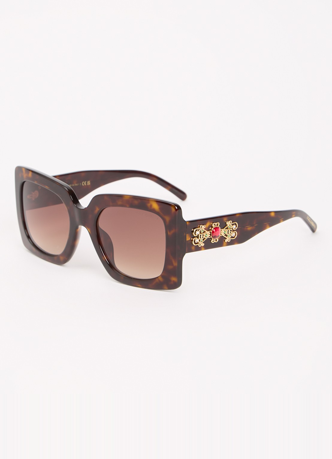 Dolce & Gabbana Butterfly zonnebril DG4525B - voorkant 4 bruin