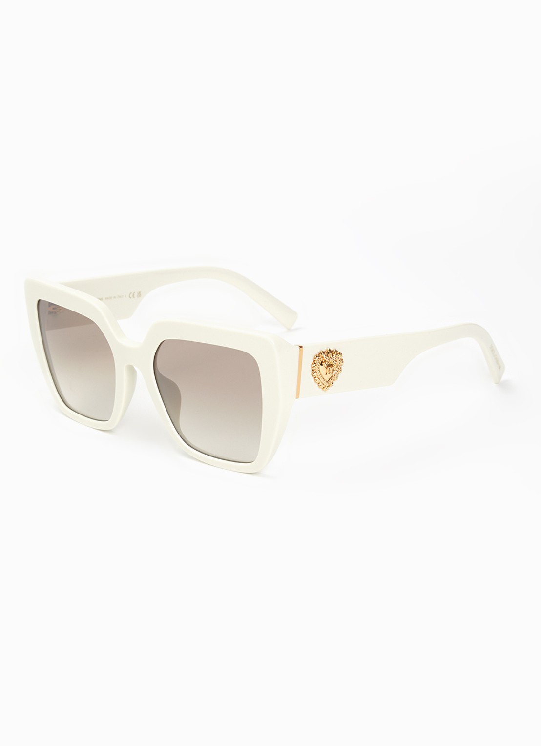 Dolce & Gabbana Butterfly zonnebril DG4538 - voorkant 4 wit