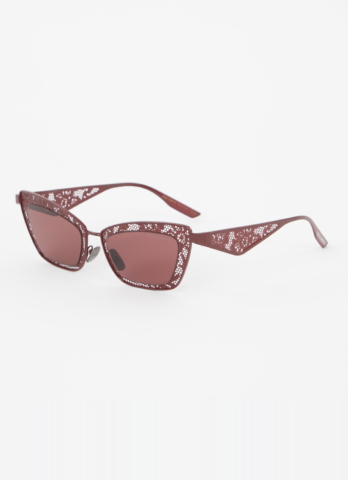 Dolce & Gabbana Cat Eye zonnebril DG2311 - voorkant 4 bordeauxrood