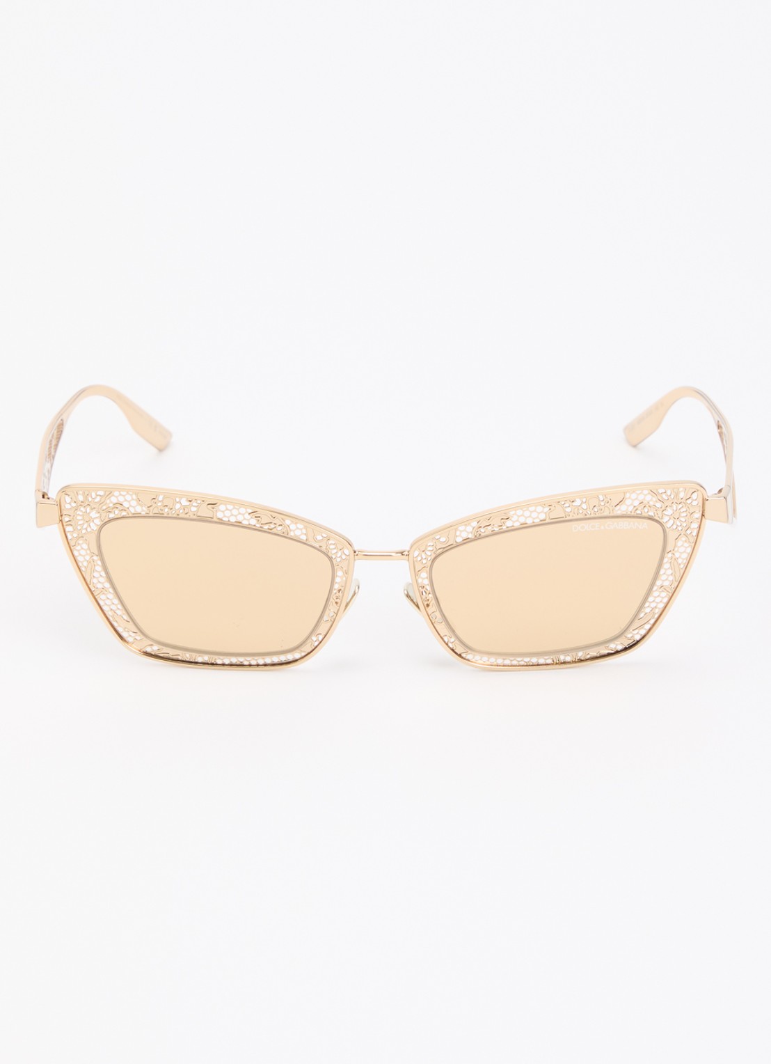 Dolce & Gabbana Cat Eye zonnebril DG2311 - detail 2 goud