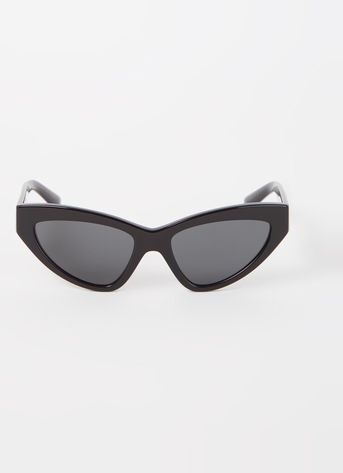 Dolce & Gabbana Cat Eye zonnebril DG4439  - detail zwart