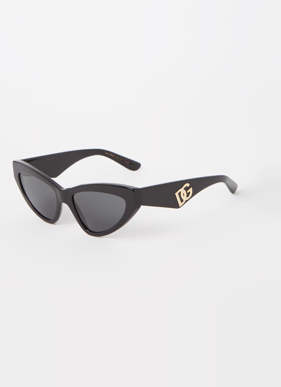 Dolce & Gabbana Cat Eye zonnebril DG4439  - voorkant 4 zwart