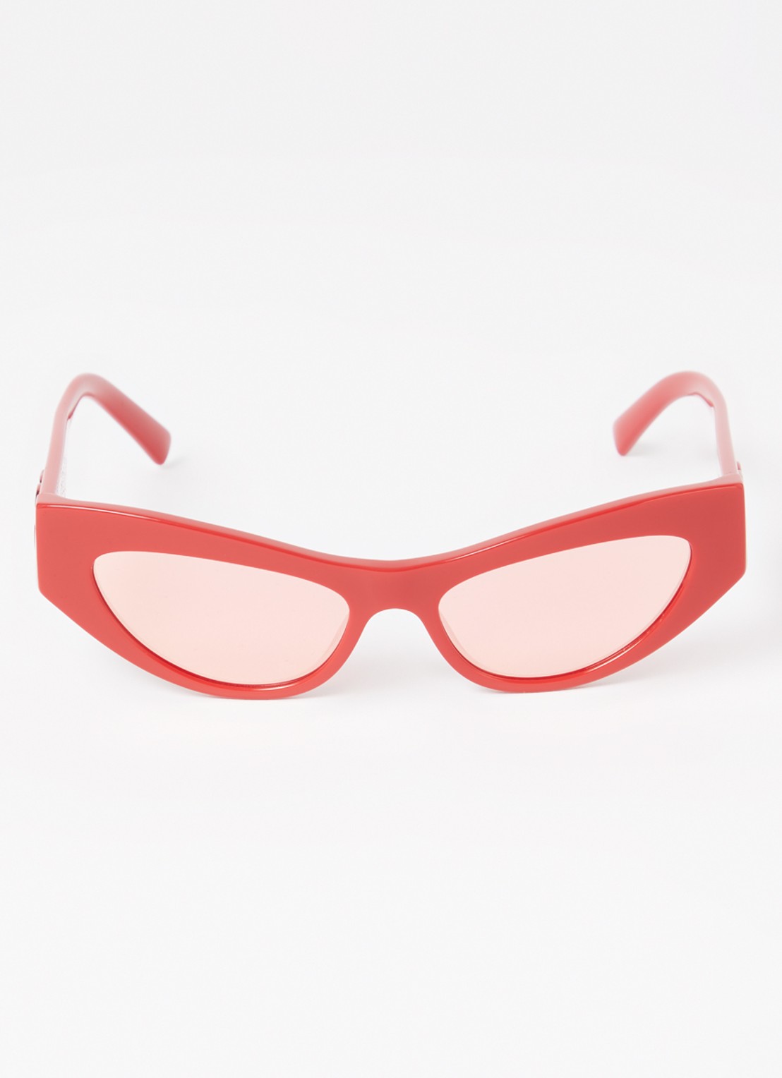 Dolce & Gabbana Cat Eye zonnebril DG4450  - detail rood