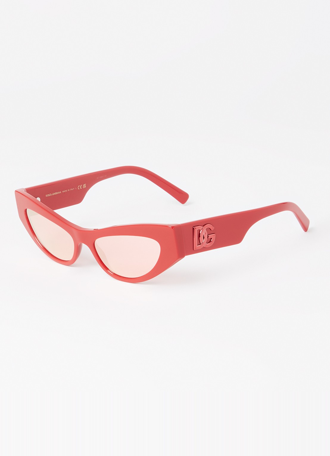 Dolce & Gabbana Cat Eye zonnebril DG4450  - voorkant 4 rood