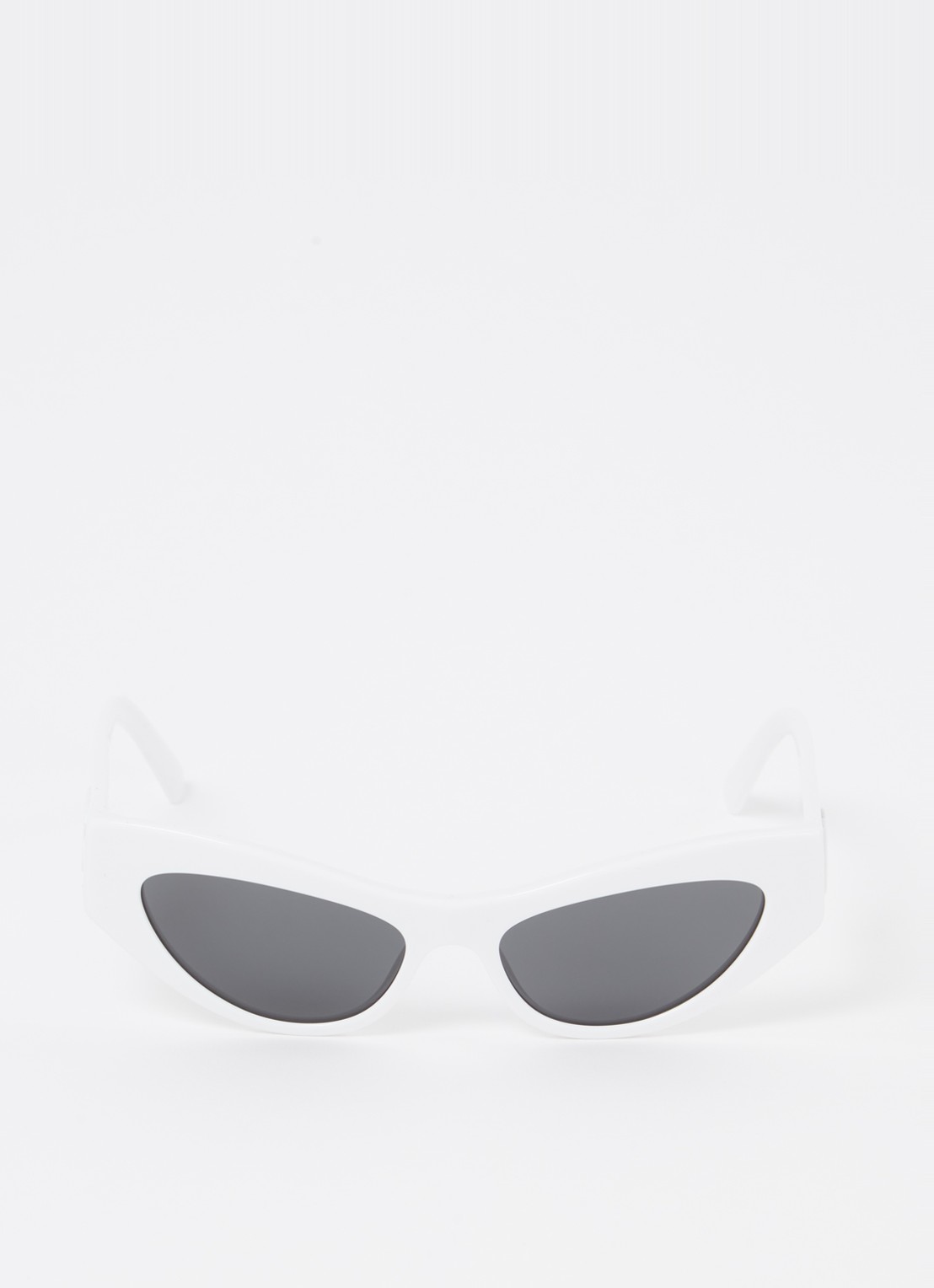 Dolce & Gabbana Cat Eye zonnebril DG4450 - detail wit