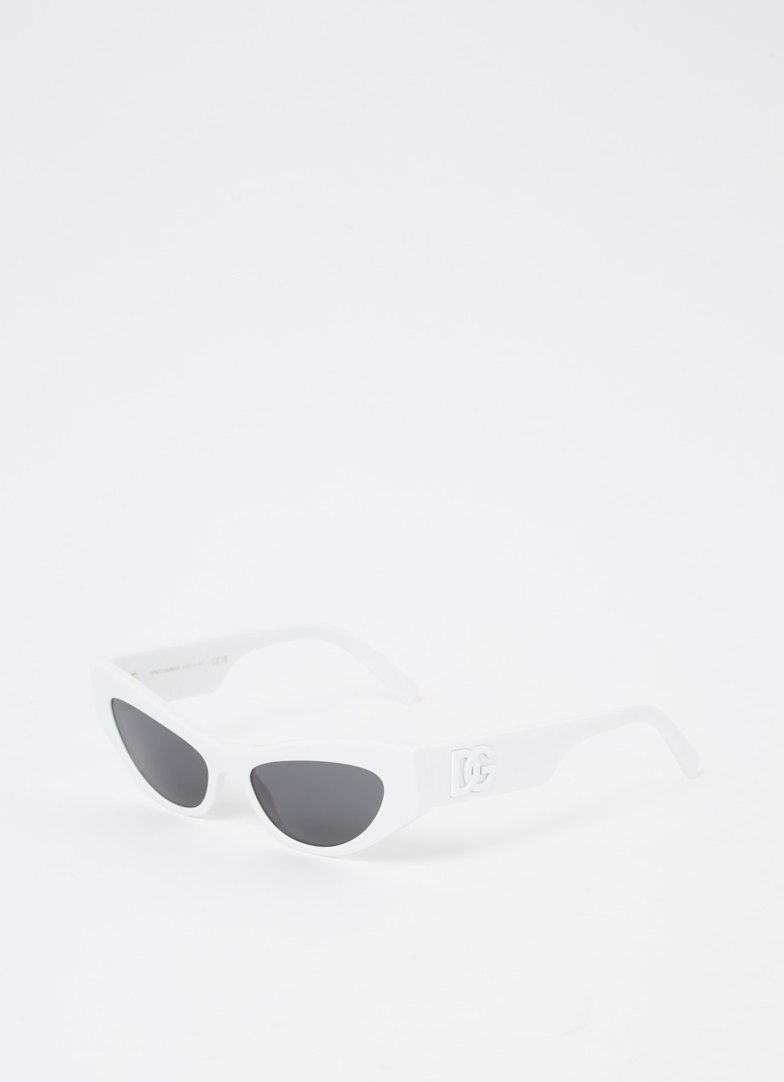 Dolce & Gabbana Cat Eye zonnebril DG4450 - voorkant 4 wit