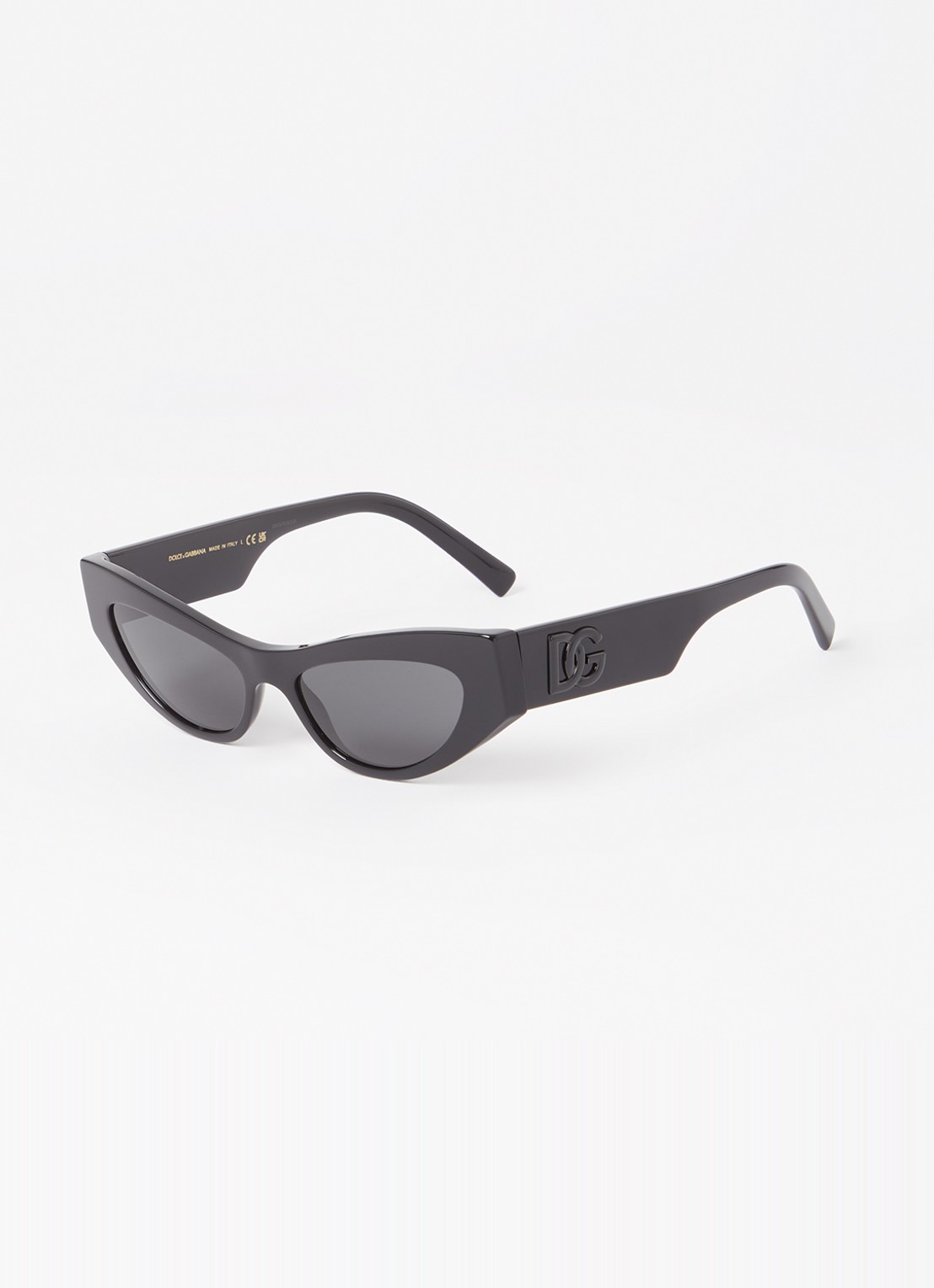Dolce & Gabbana Cat Eye zonnebril DG4450 - voorkant zwart