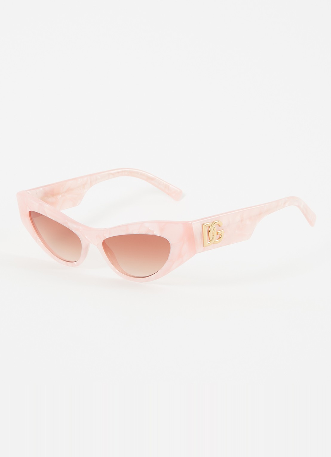 Dolce & Gabbana Cat Eye zonnebril DG4450 - voorkant 4 roze