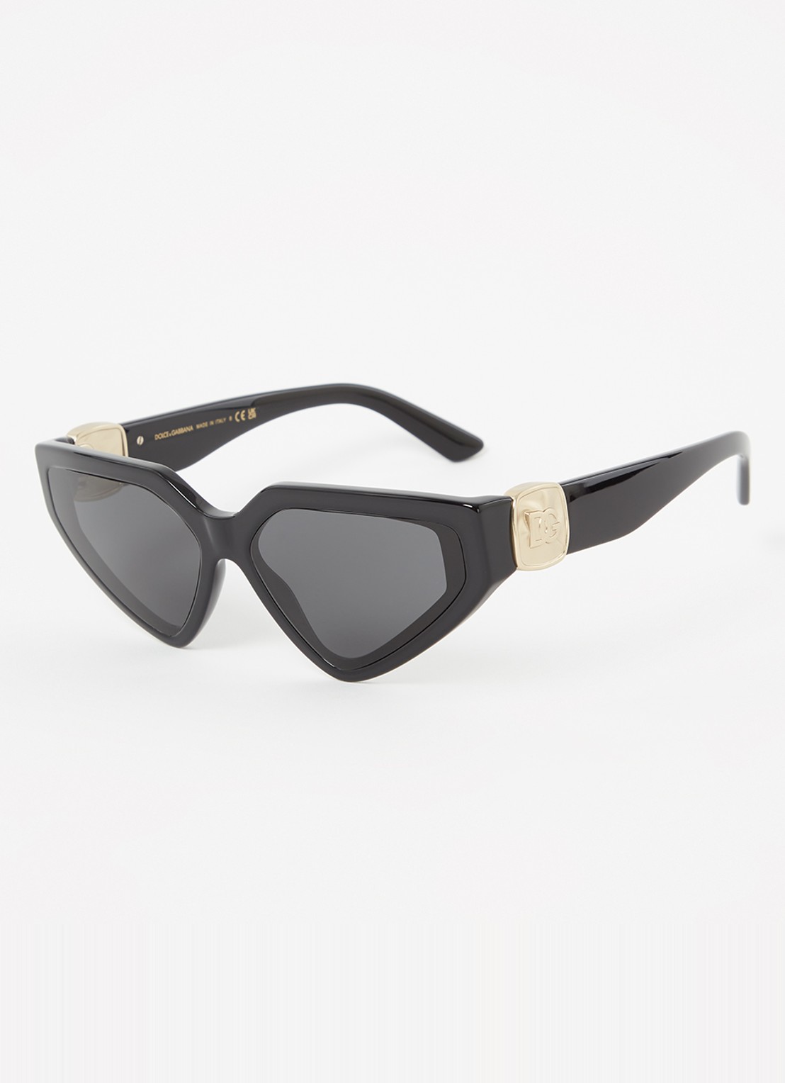 Dolce & Gabbana Cat Eye zonnebril DG4469 - voorkant zwart
