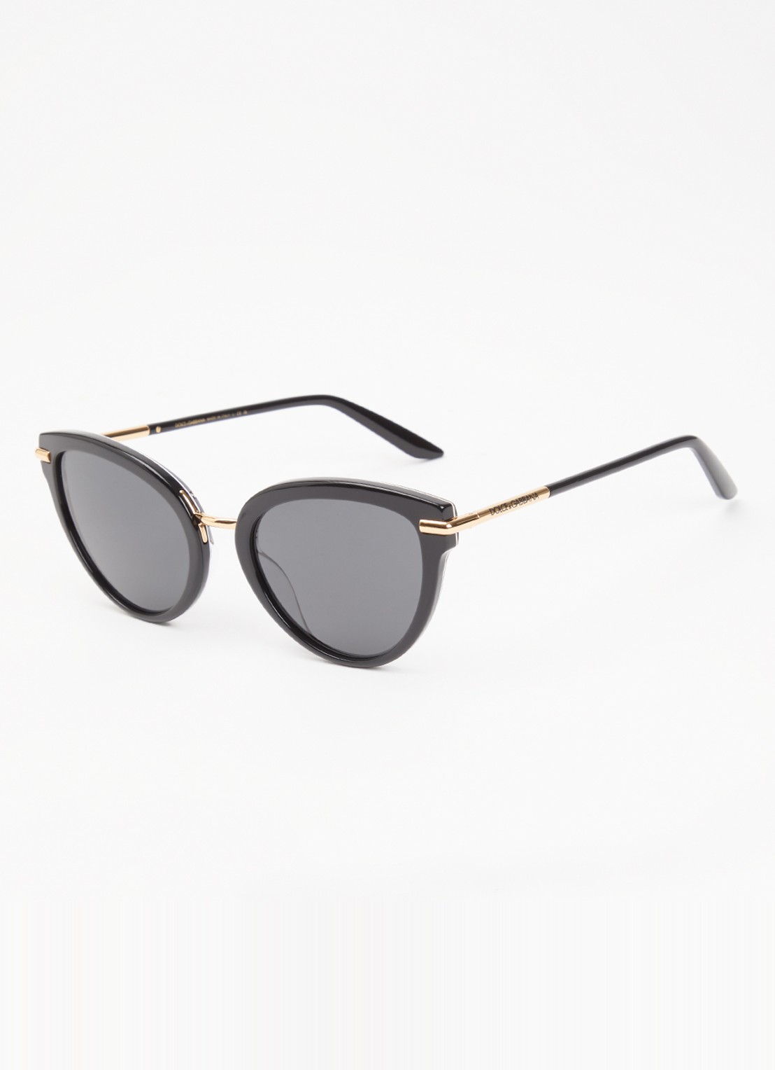 Dolce & Gabbana Cat Eye zonnebril DG4492 - voorkant 4 zwart