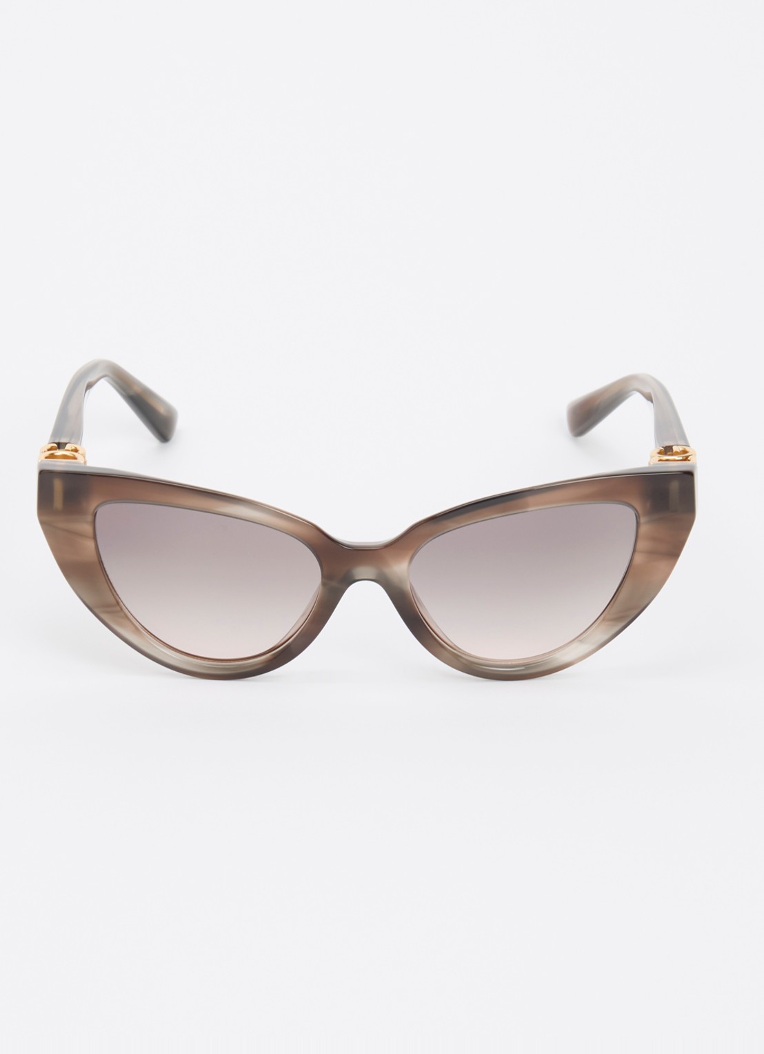 Dolce & Gabbana Cat Eye zonnebril DG4497 - detail 2 grijs
