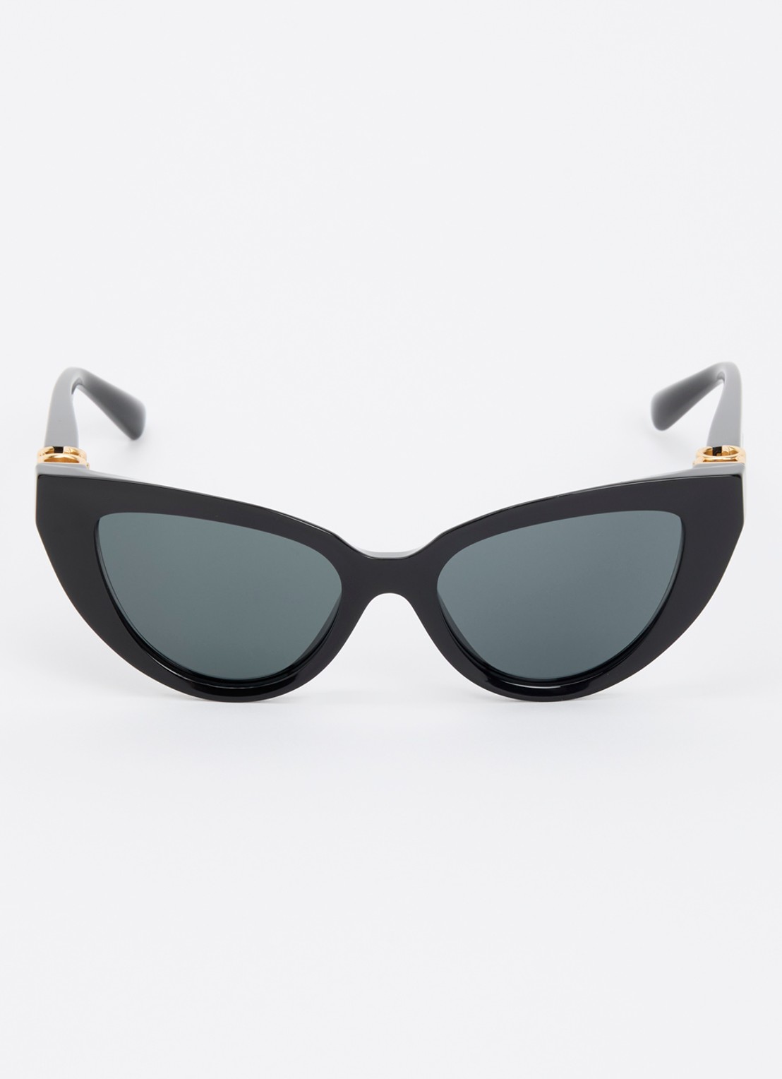 Dolce & Gabbana Cat Eye zonnebril DG4497 - detail 2 zwart