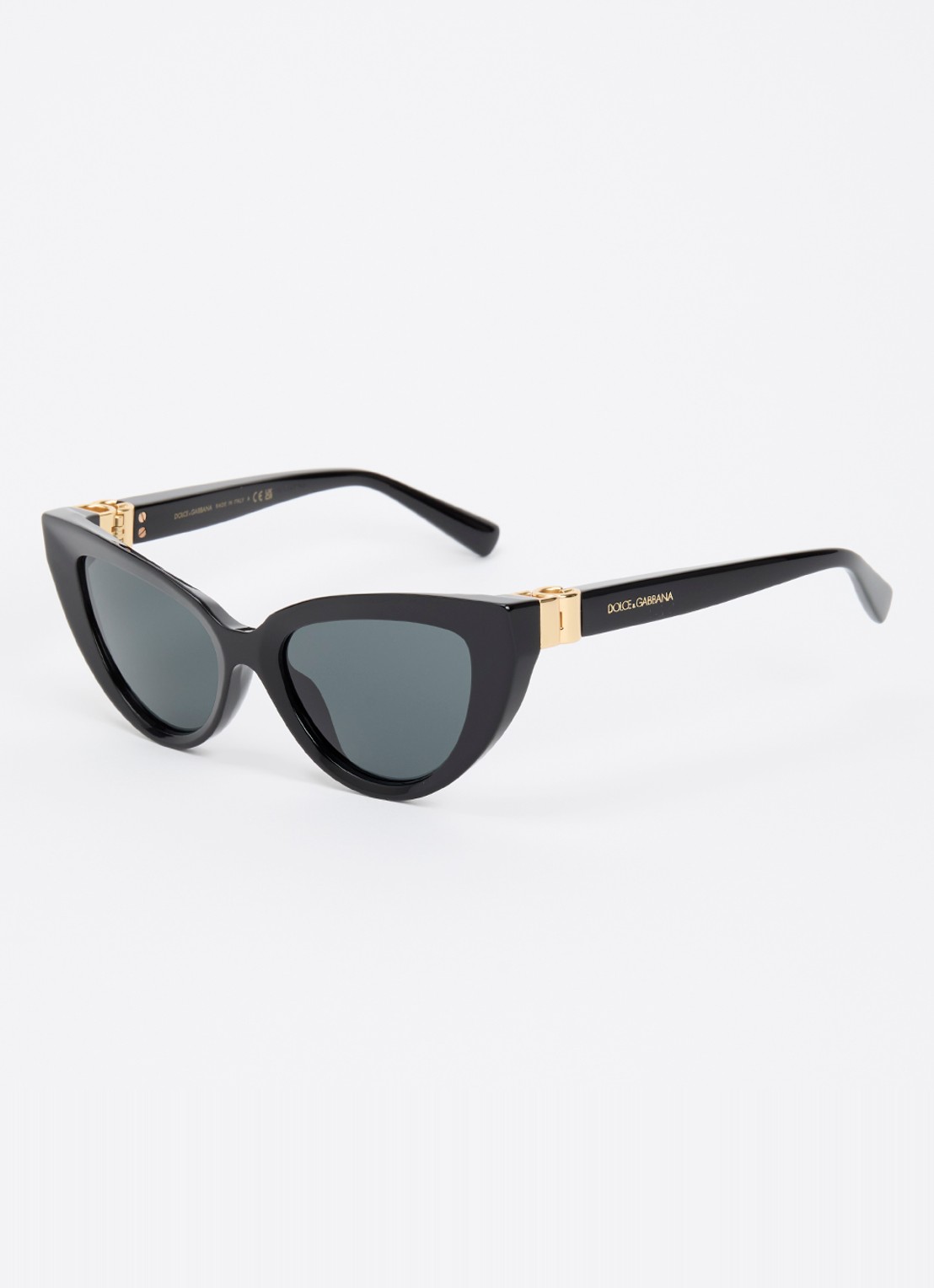 Dolce & Gabbana Cat Eye zonnebril DG4497 - voorkant zwart