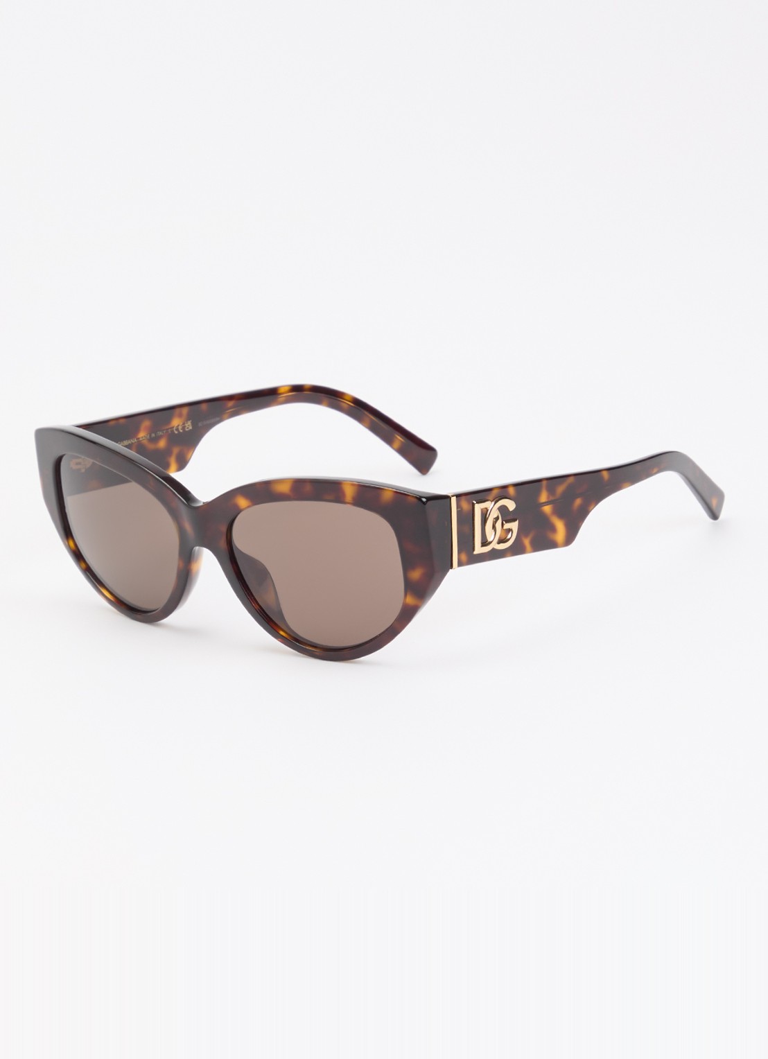 Dolce & Gabbana Cat Eye zonnebril DG4514 - voorkant 4 bruin
