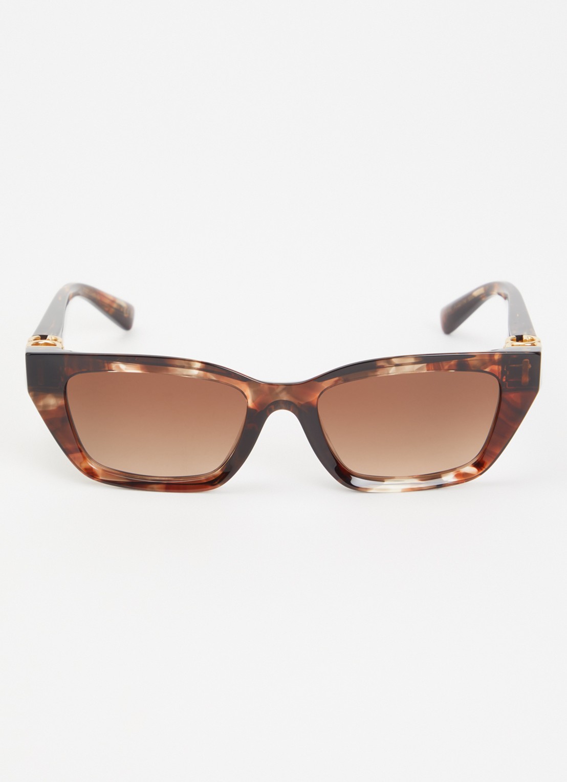 Dolce & Gabbana Cat Eye zonnebril DG4532 - detail 2 bruin