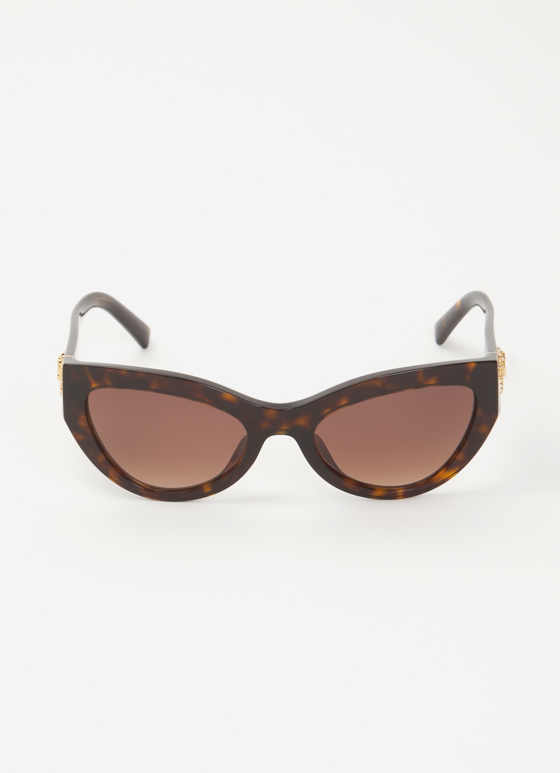 Dolce & Gabbana Cat Eye zonnebril DG4536 - detail 2 bruin