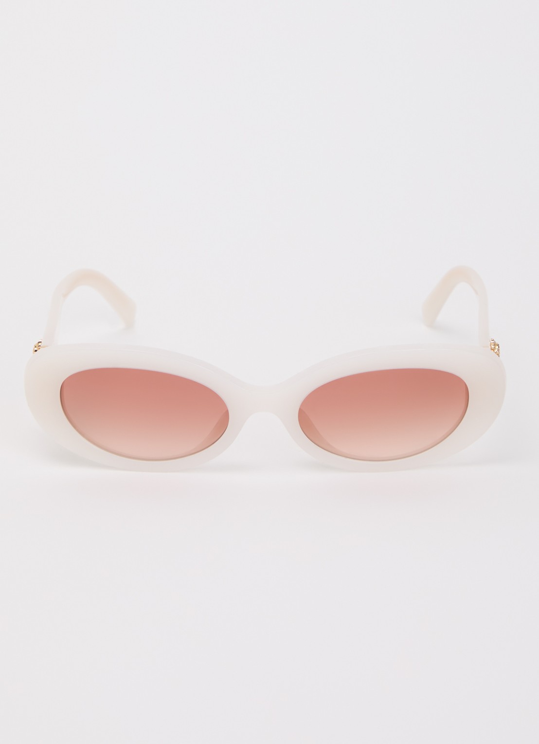 Dolce & Gabbana Cat Eye zonnebril DG4537 - detail 2 lichtroze