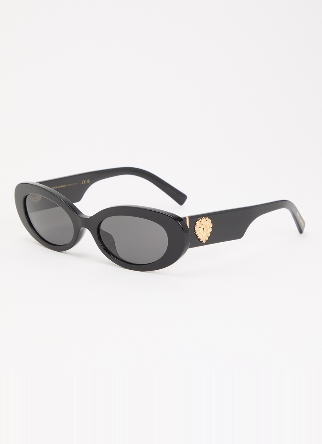 Dolce & Gabbana Cat Eye zonnebril DG4537 - voorkant 4 zwart