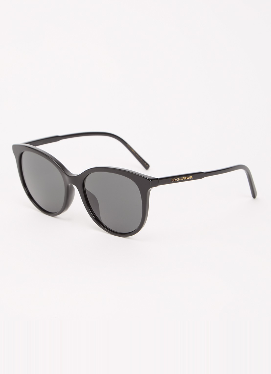 Dolce & Gabbana Cat Eye zonnebril DG4540 - voorkant zwart