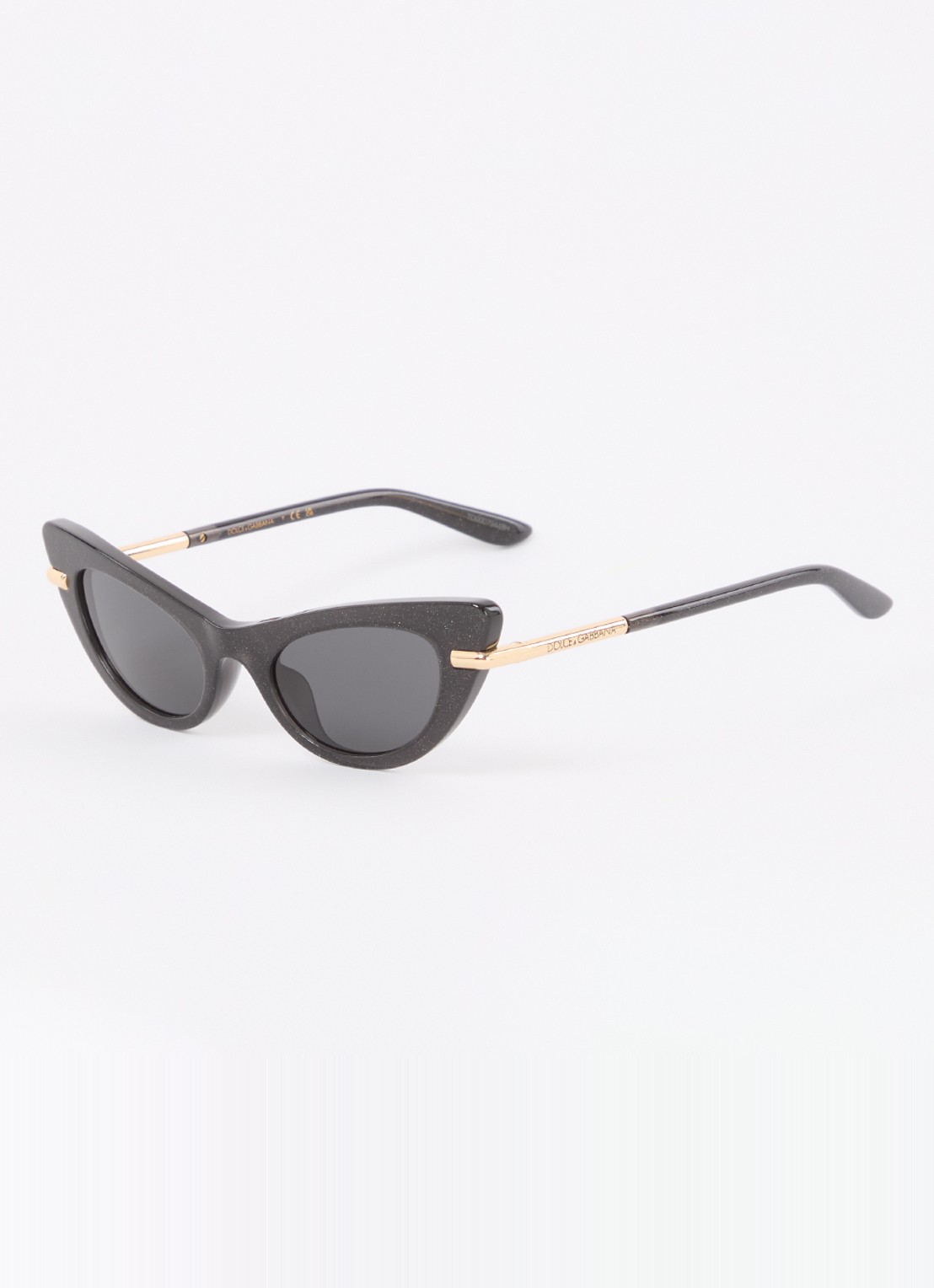 Dolce & Gabbana Cat Eye zonnebril DX4008 - voorkant zwart