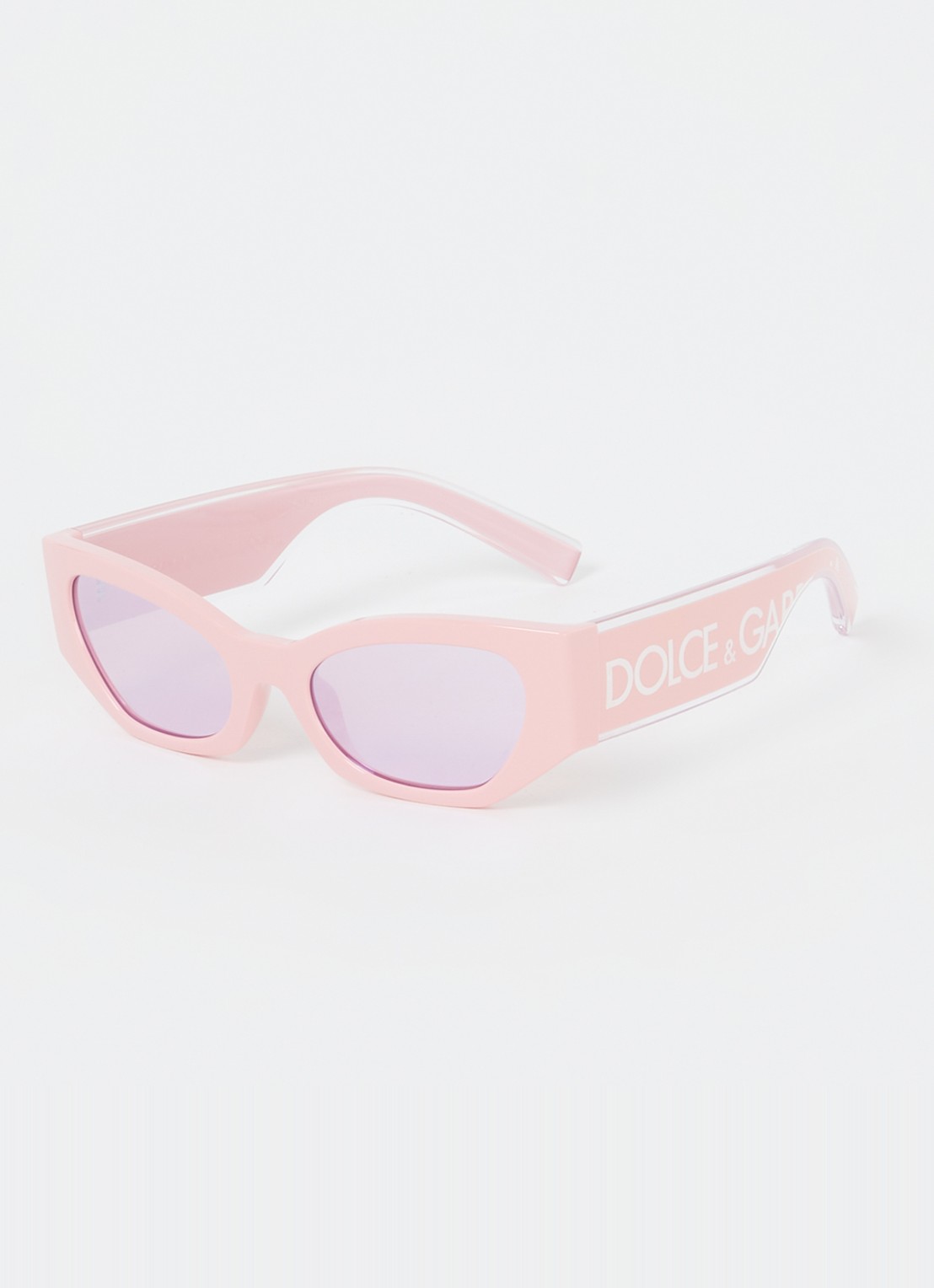 Dolce & Gabbana Cat Eye zonnebril DX6003 - voorkant 4 roze
