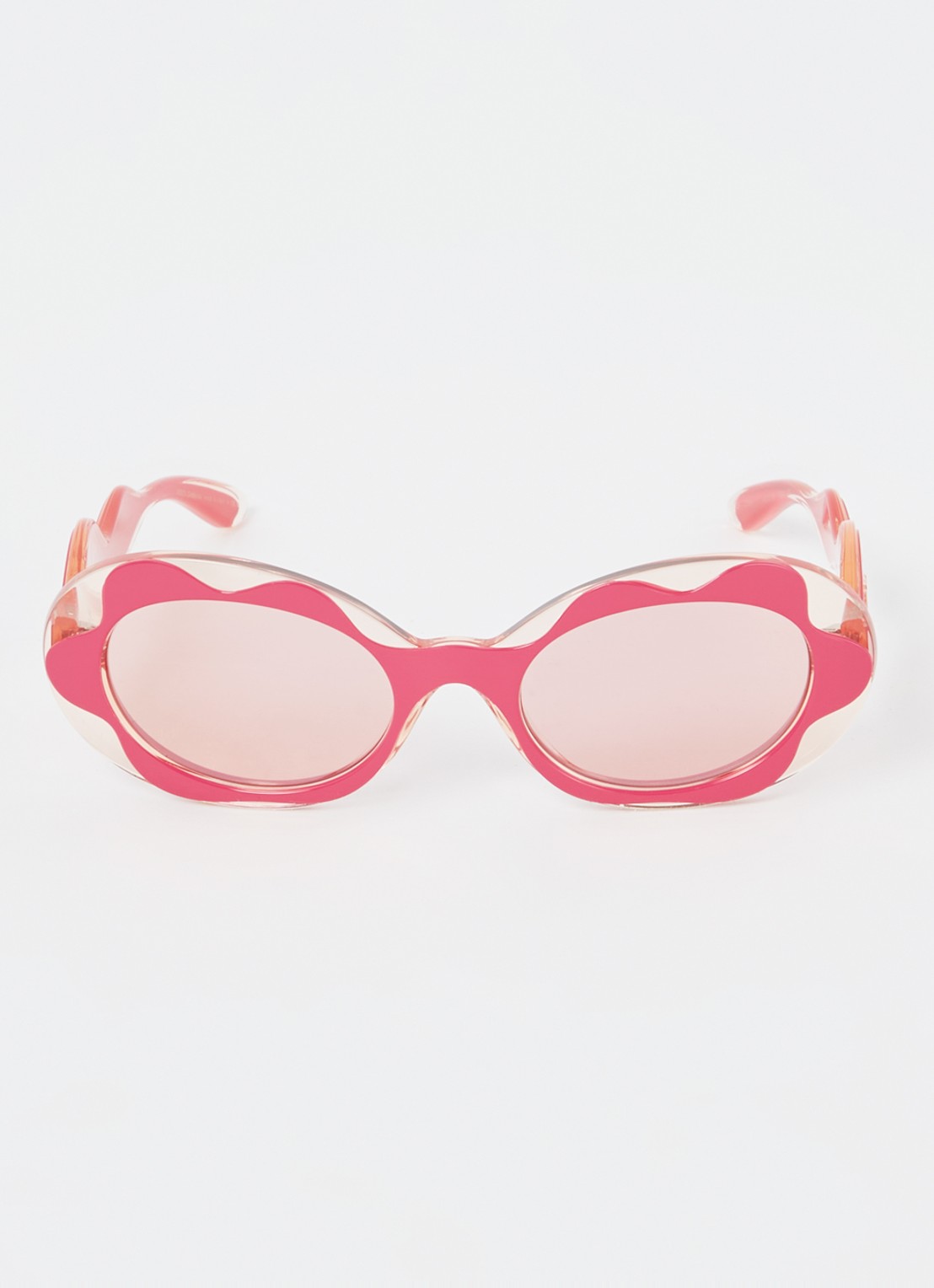 Dolce & Gabbana Cat Eye zonnebril DX6005 - detail donkerroze