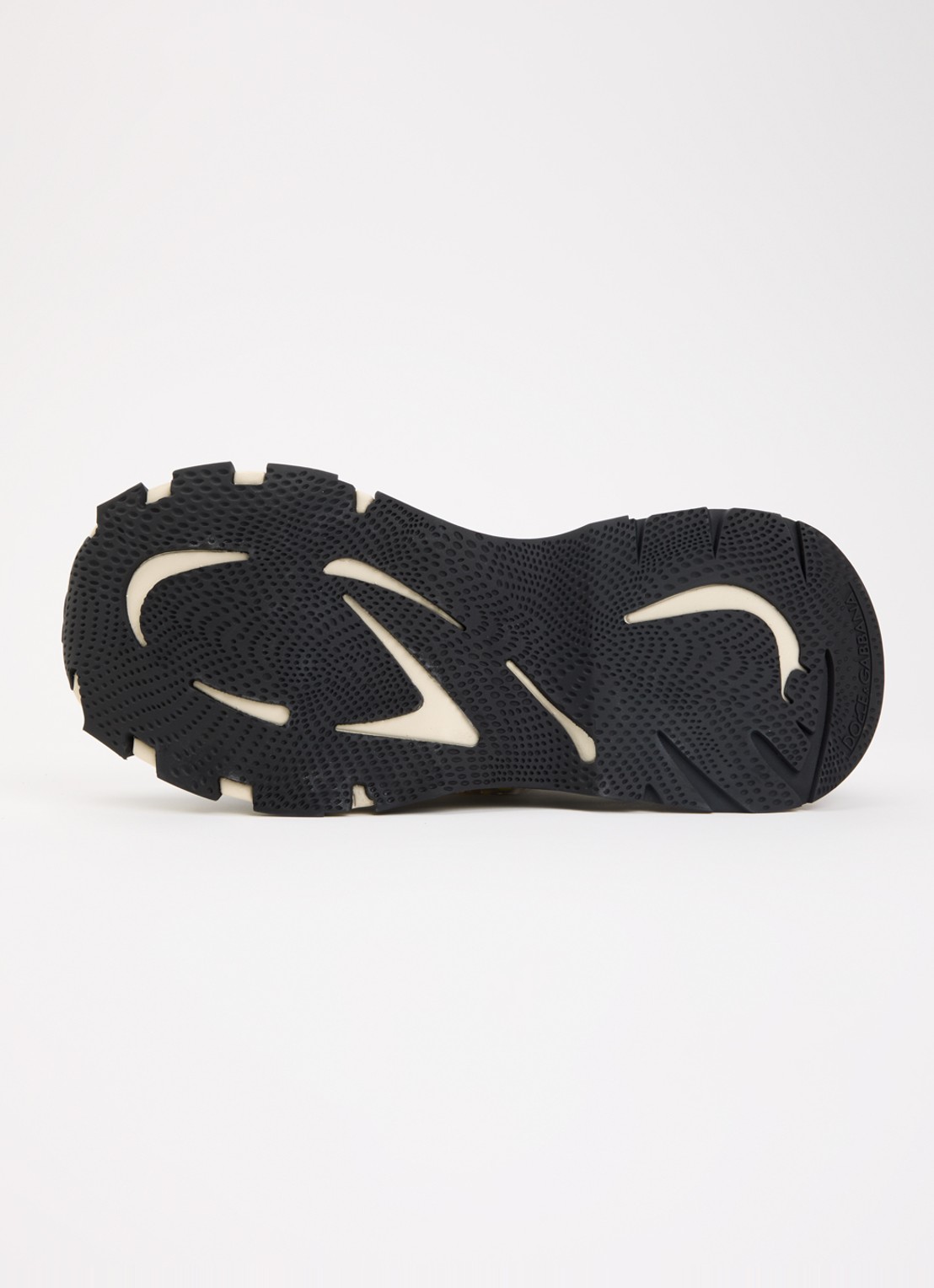 Dolce & Gabbana Country sneaker met details kalfssuède - detail 3 zwart