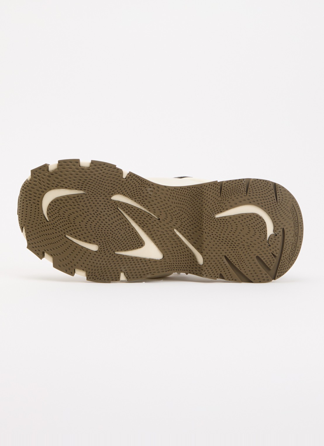 Dolce & Gabbana Country sneaker met details kalfssuède - detail 4 beige