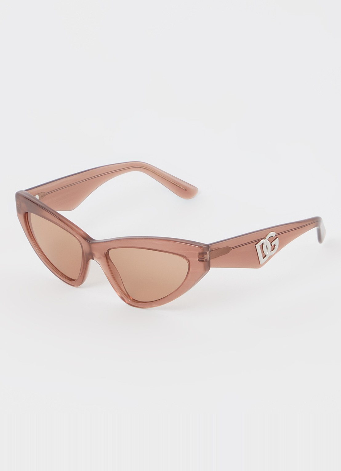 Dolce & Gabbana Crossed Zonnebril DG4439 - voorkant 4 roze