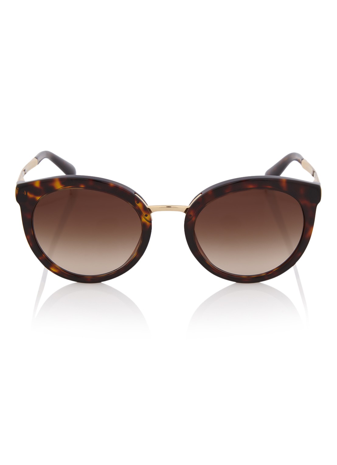 Dolce & Gabbana Dameszonnebril DG4268 - voorkant 2 bruin