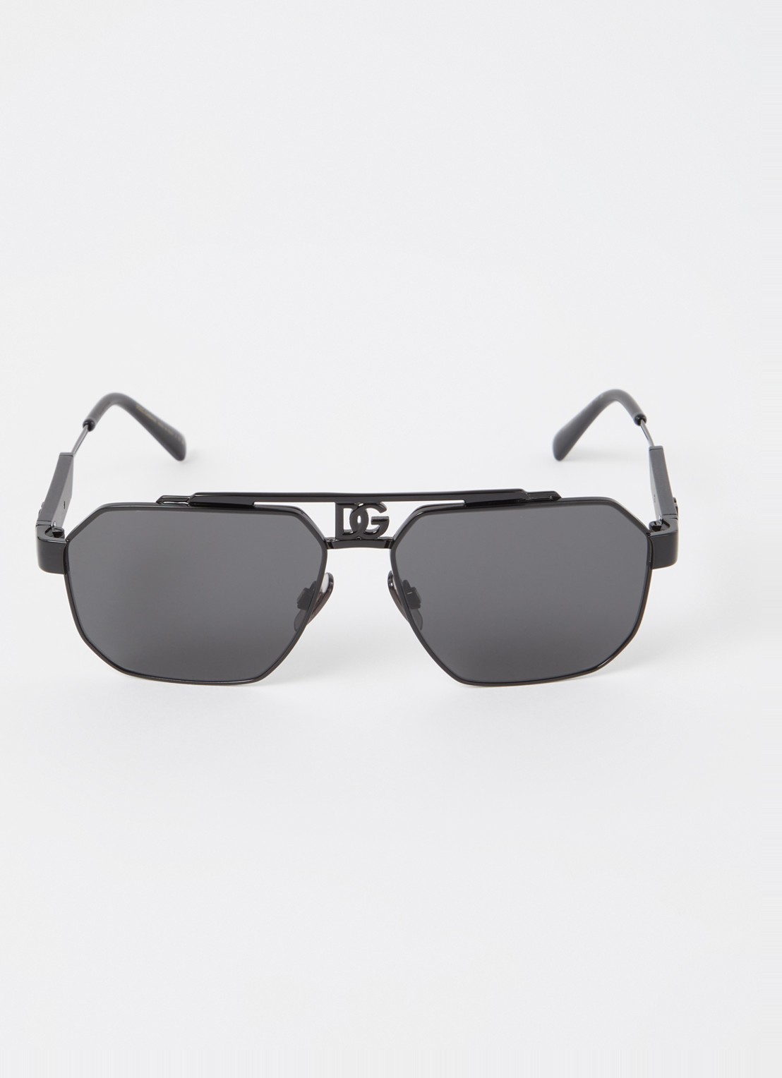 Dolce & Gabbana Dark Sicily zonnebril DG2294  - detail 3 zwart