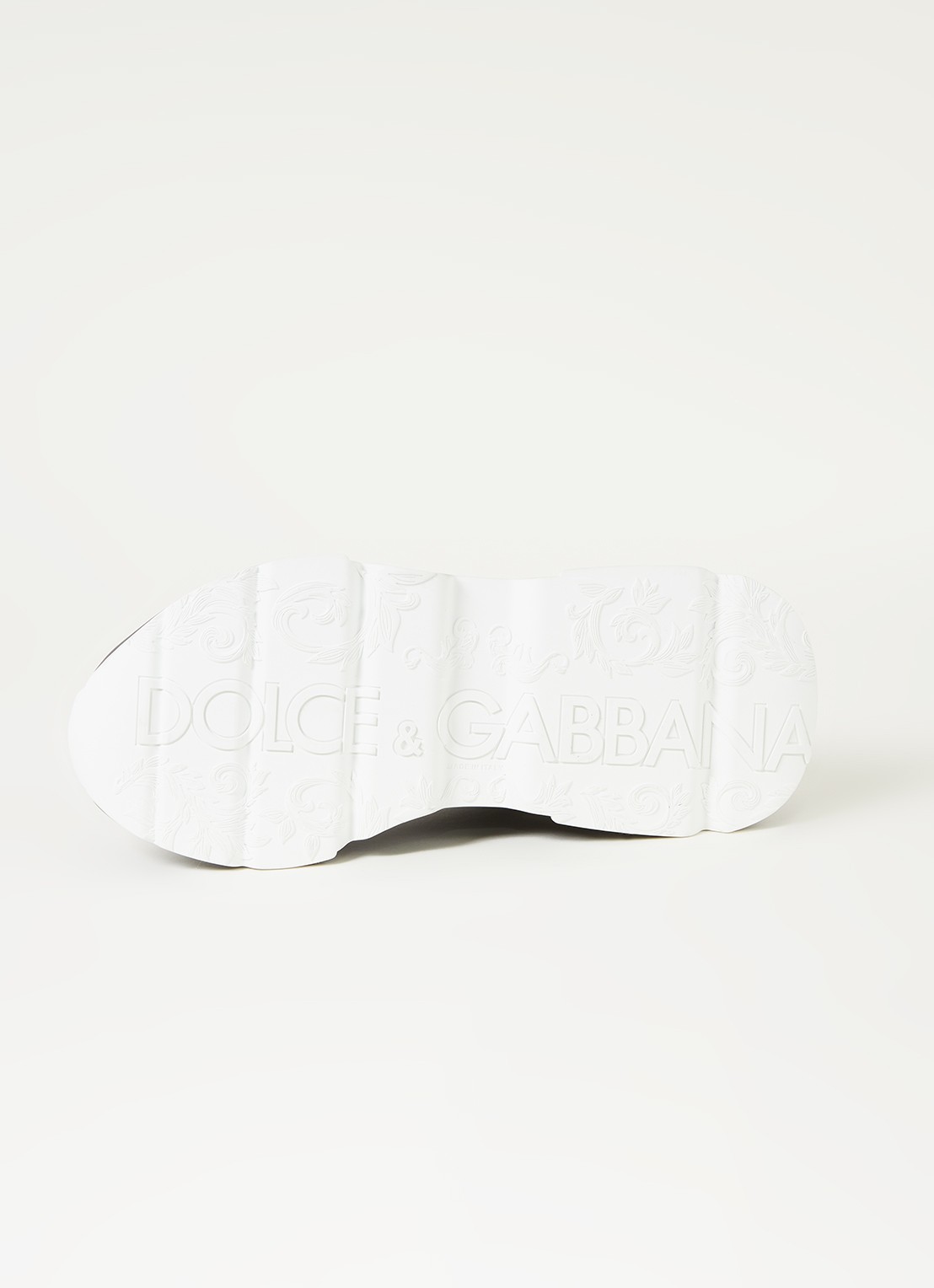 Dolce & Gabbana Daymaster sneaker van kalfsleer - detail 4 zwart