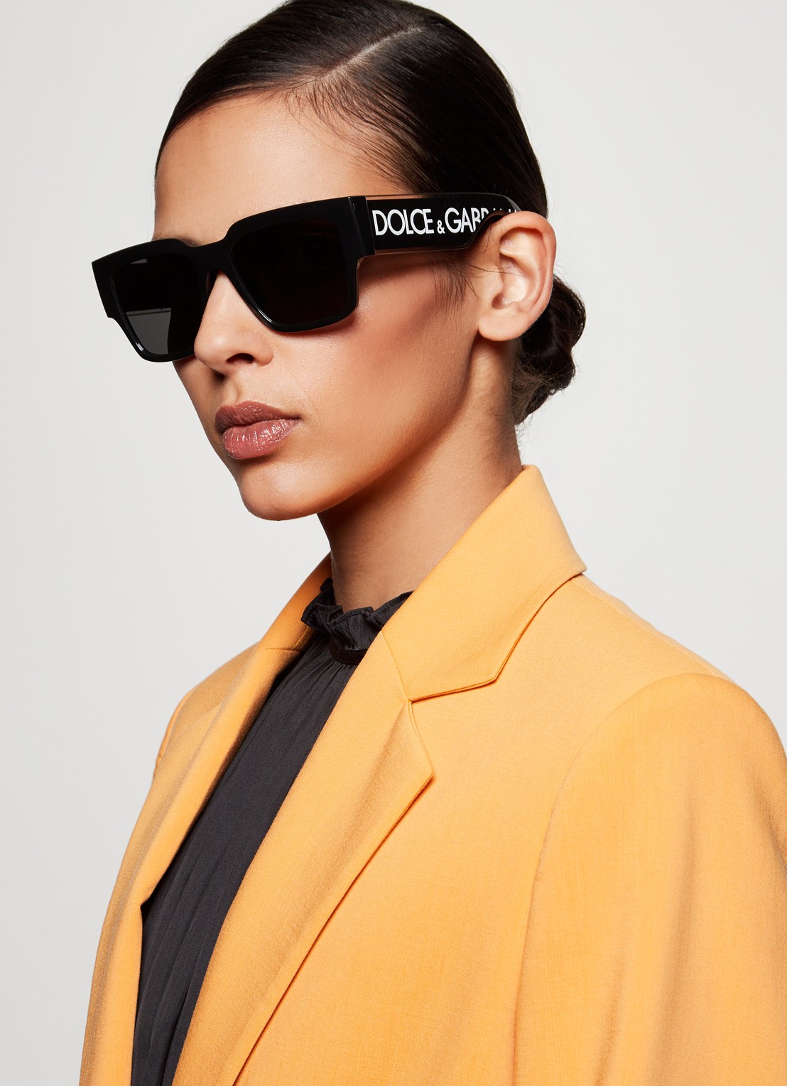 Dolce & Gabbana DG6184 zonnebril  - voorkant 5 zwart