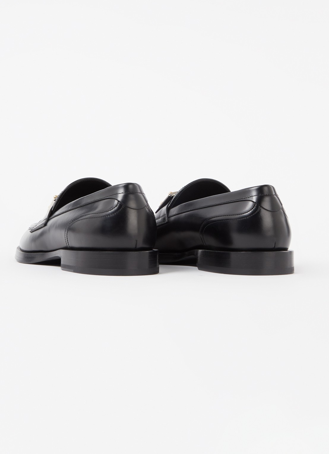 Dolce & Gabbana Miami loafer van kalfsleer - detail 4 zwart