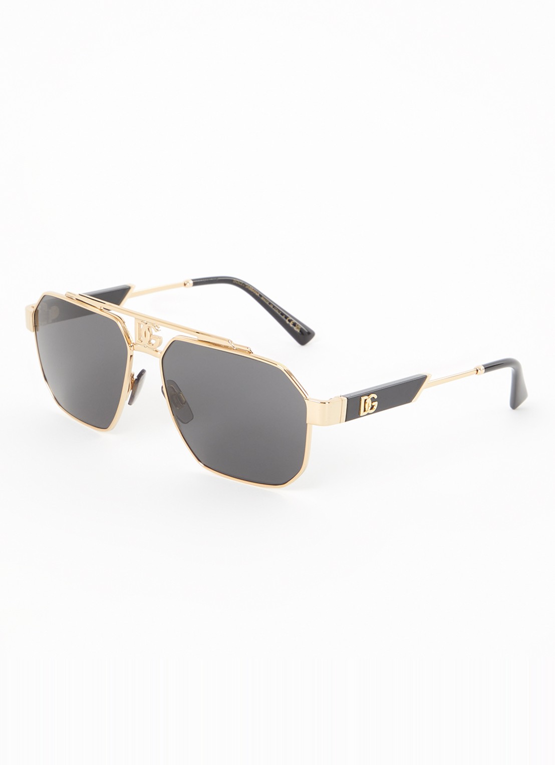 Dolce & Gabbana Piloten zonnebril DG2294 - voorkant goud