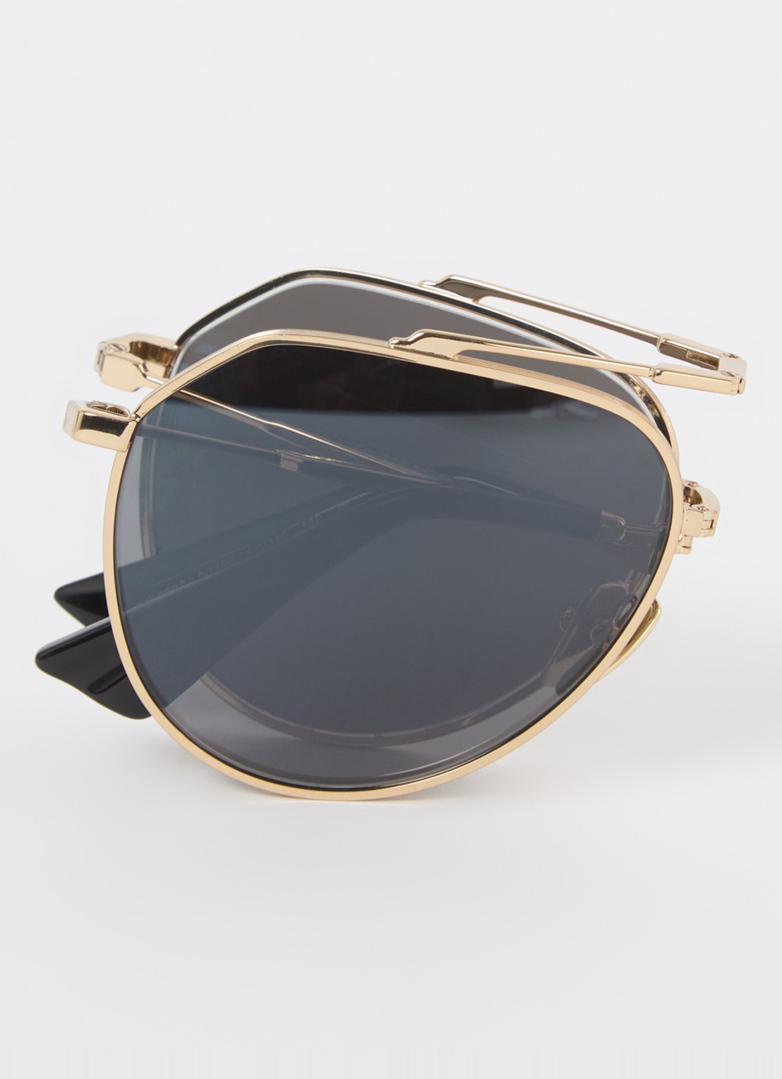 Dolce & Gabbana Piloten zonnebril DG2302 - detail 6 goud