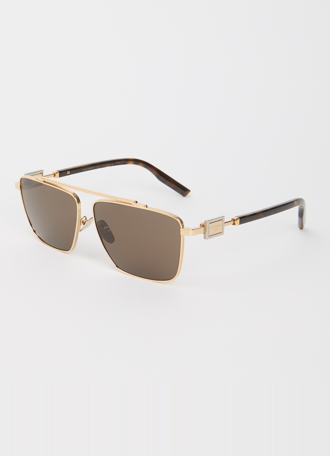 Dolce & Gabbana Piloten zonnebril DG2336 - voorkant 4 goud