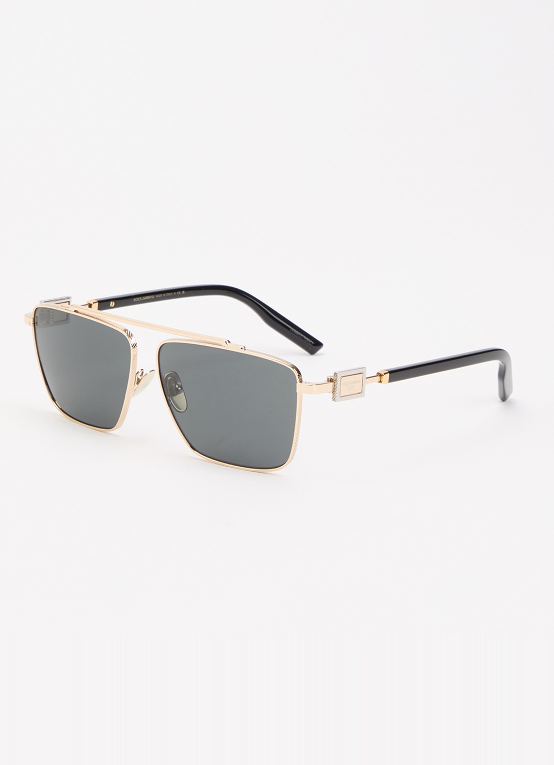 Dolce & Gabbana Piloten zonnebril DG2336 - voorkant goud
