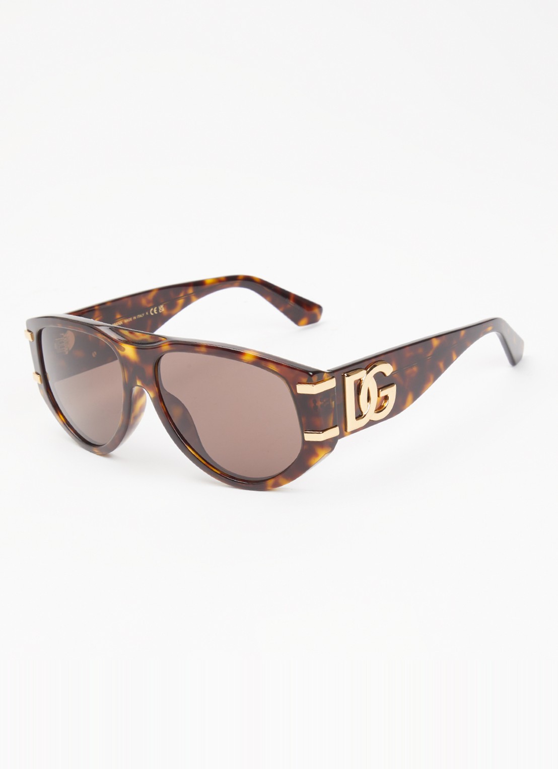 Dolce & Gabbana Piloten zonnebril DG4499 - voorkant bruin