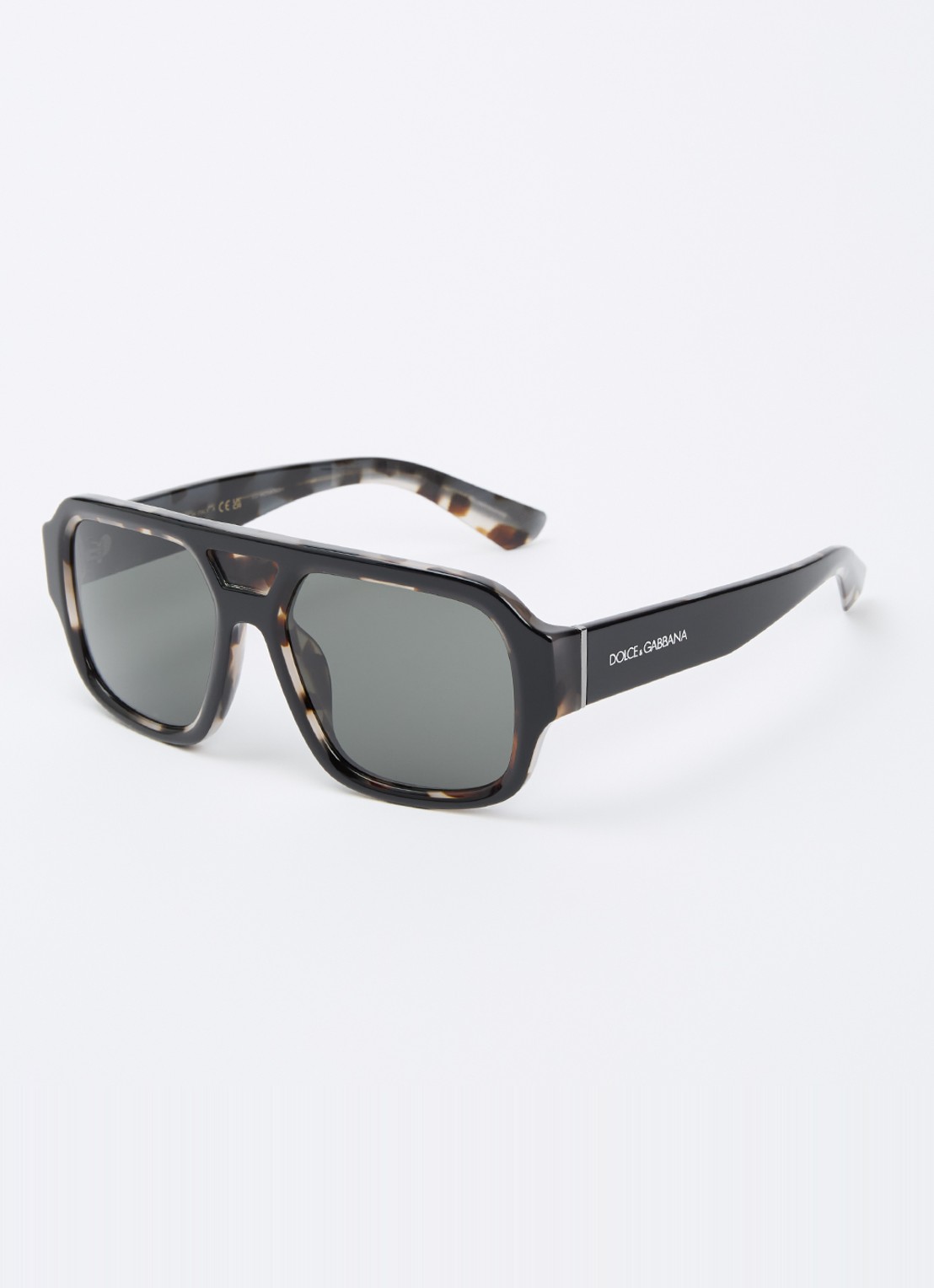 Dolce & Gabbana Piloten zonnebril DG4516 - voorkant zwart
