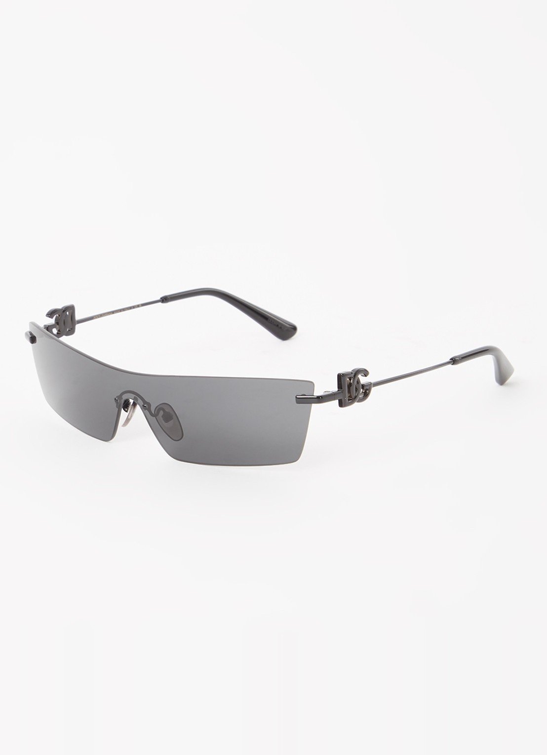 Dolce & Gabbana Retro zonnebril DG2292  - voorkant 4 zwart